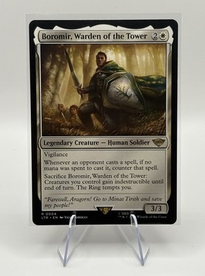 boromir card mtg 401 Games Canada - Boromir, Warden of the Tower