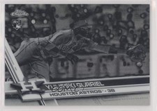 2017 Topps Chrome Negative Refractor Yuli Gurriel Yulieski Gurriel #124 6e0