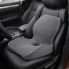 Ergonomic Memory Foam Seat Cushion with Lumbar Support Pain Relief Chair Cushion