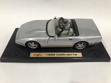 Maisto 1996 Corvette Convertible in Silver 1/18 Scale