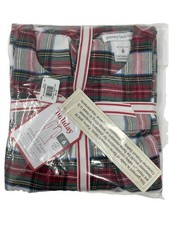 POTTERY BARN KIDS HOLIDAY STEWART PLAID FLANNEL NIGHTGOWN KIDS SIZE 6 NWT T H