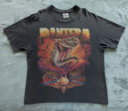 PANTERA CFH European Tour Paris-Milton Keynes T-Shir Vintage vintage concert t-shirt, vintage, size XL, single stitch, B+ condition