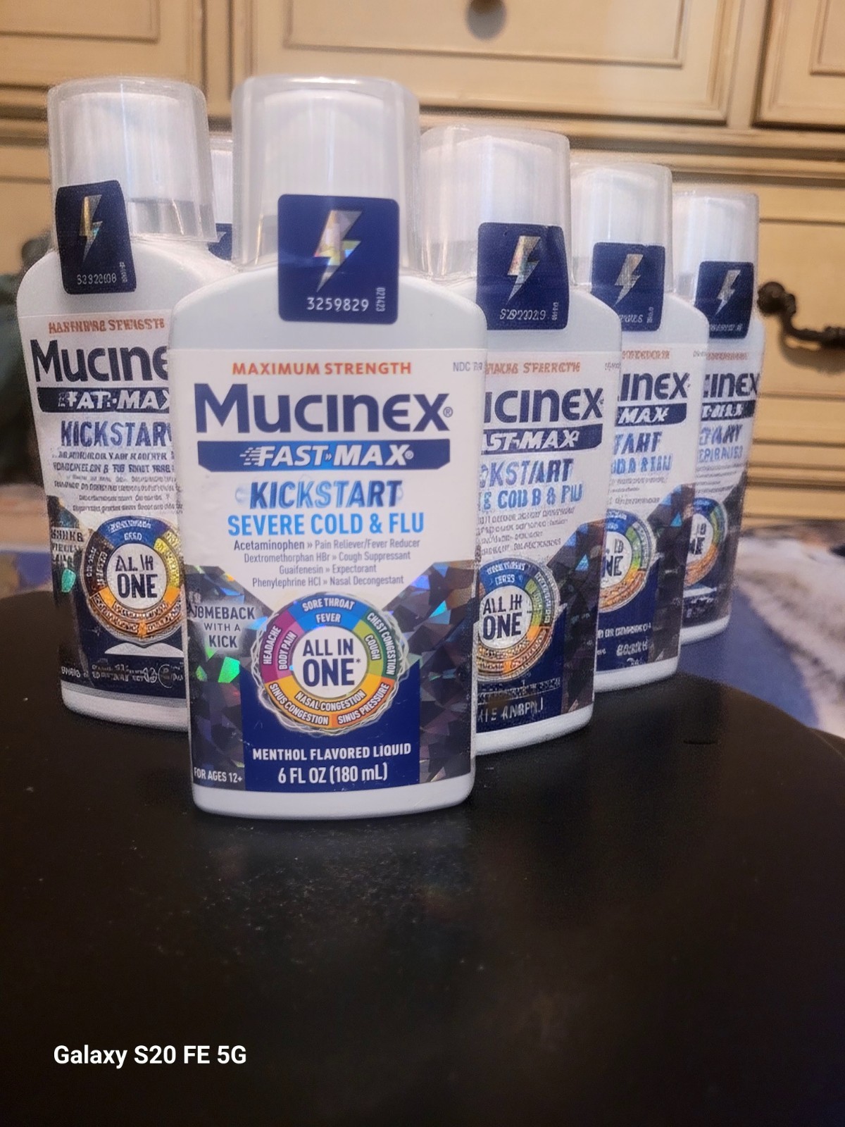 Mucinex Fast-Max Severe Cold & Flu Maximum Strength Menthol Liquid 6 fl oz