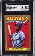 2024 TOPPS '89 DESIGN ALL-STAR GOLD #89ASB-36 BO JACKSON 42/50 SGC 8.5
