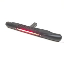 Black 28x3 Led Brake Light 4-pin Fit 2 Receiver Steel Tow Hitch Step Bar Guard Black 28x3 Led Brake Light 4-pin Fit 2 Receiver Steel Tow Hitch Step Bar Guard