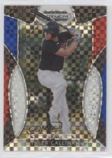 2019 Panini Prizm Draft Picks Red White & Blue 40/99 Tyler Callihan #92 y0i