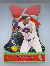 2001 Pacific Crown Royale FRANK THOMAS “Ornaments” Die-Cut SP #8