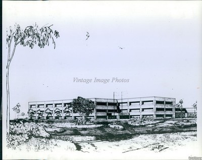 1985 Eci Division Unveils Plans For New Engineering Building In St Pe Photo 8x10