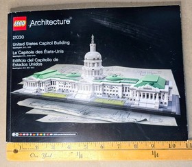 LEGO Architecture 21030 United States Capitol Building Instruction Manual ONLY