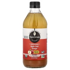 Organic Apple Cider Vinegar, Unfiltered, 16 fl oz (473 ml)