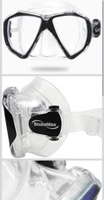 New Scubamax MK-103 Spider Eye Scuba Dive Mask Black
