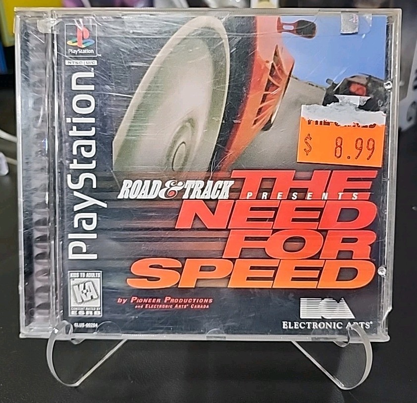 Road & Track Presents: The Need for Speed (PS1, 1996) - Complete In Box