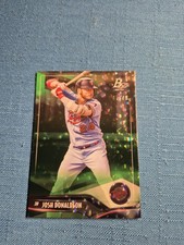 2021 Josh Donaldson Bowman Platinum GREEN PARALLEL 💥87/99💥 Minnesota Twins 