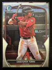Cristofer Torin 2023 Bowman Draft #BDC-148 Chrome Refractor Arizona Diamondbacks