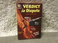 1951, BANTAM BOOK, 861, VERDICT IN DISPUTE by EDGAR LUSTGARTEN, LOOKS UNREAD