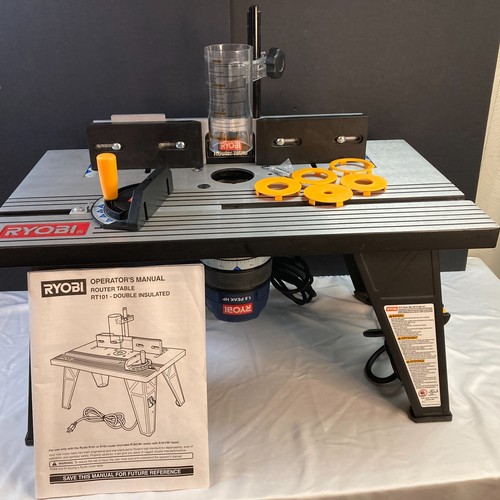 Ryobi RT101 Router Table Complete w R1801M1 Router, Great Condition ...