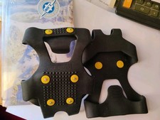 2 paia Tacchetti Scarpe da ghiaccio neve, antiscivolo per stivali e scarpe