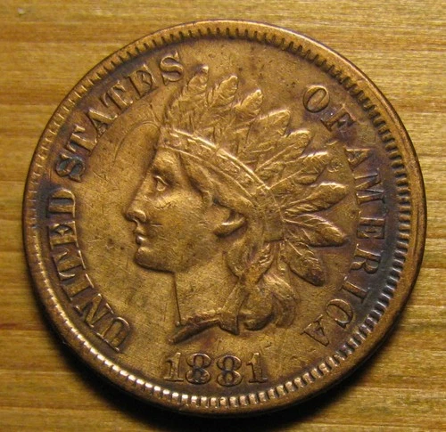 1881 INDIAN HEAD CENT PENNY FROM COIN COLLECTION ROLLS LOTS SETS AND ALBUMS