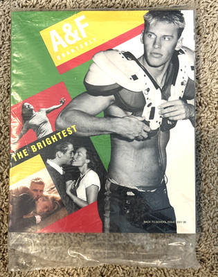 Sealed Abercrombie Fitch A&F Quarterly Catalog Back to School 2001