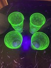 4 Depression Uranium Glasses — photo 1