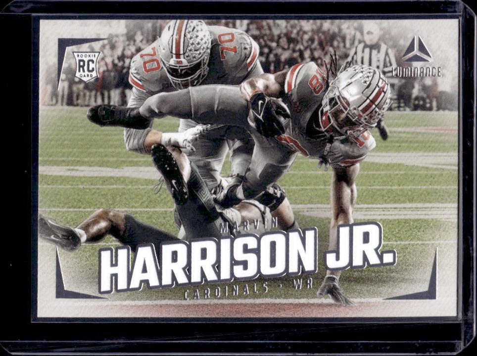 2024 Panini Luminance Marvin Harrison Jr. RC Rookie #180 Cardinals