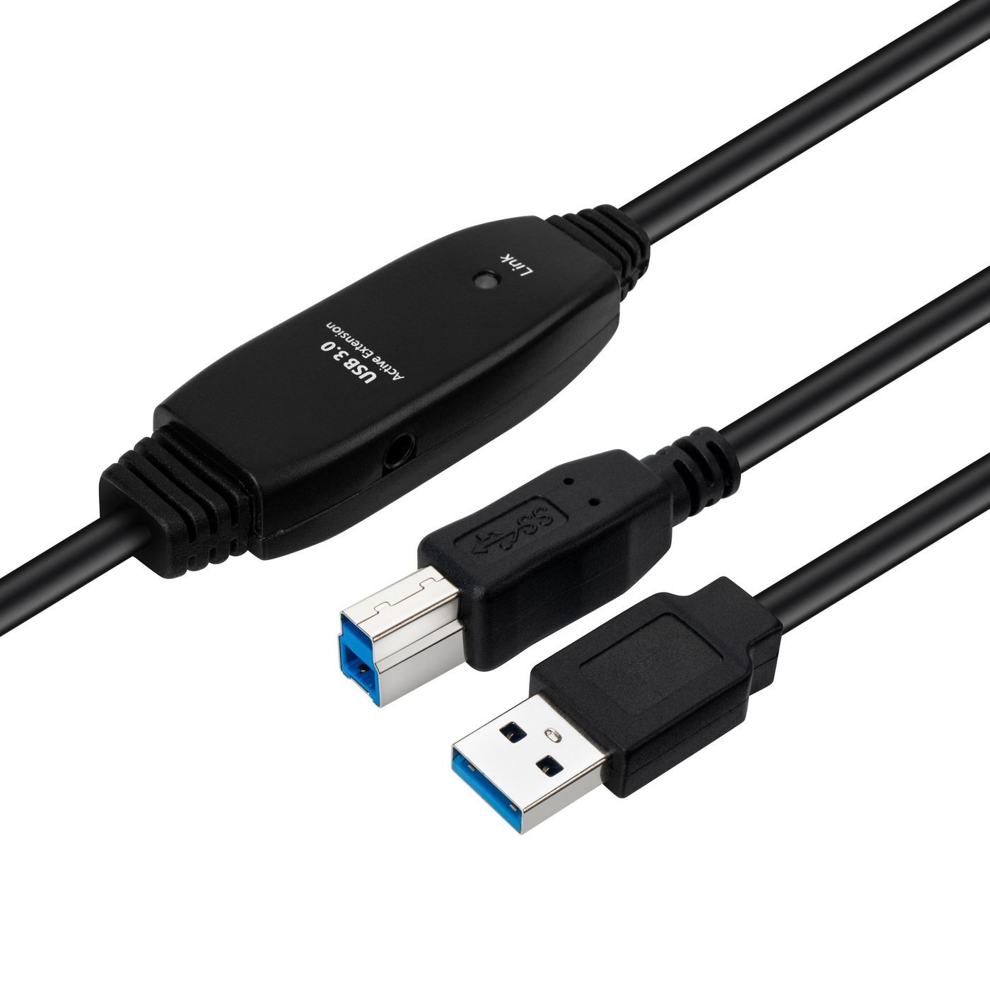 MicroConnect USB3.0AB7B Active USB3.0 A-B 7m M-M.