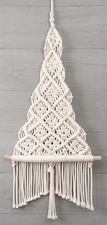 Solid Oak Macrame Decorative Hanging Kit-Christmas Tree - MWH037BG