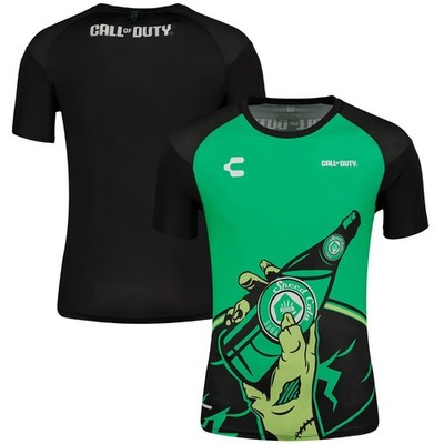 Call of Duty Charly DRY FACTOR Training T-Shirt - Green/Black Size L