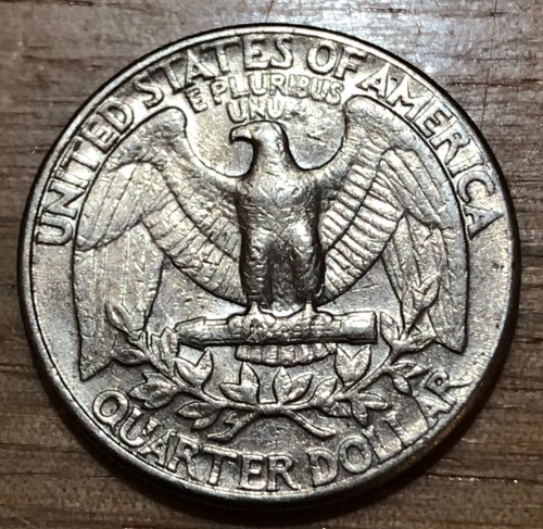 1989 USA Eagle Quarter Dollar 25c Coin "P" Mintmark  YFP8/46