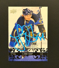 Upper Deck 2008-09 Young Guns T.J. Oshie Rookie St. Louis Blues #218 Auto