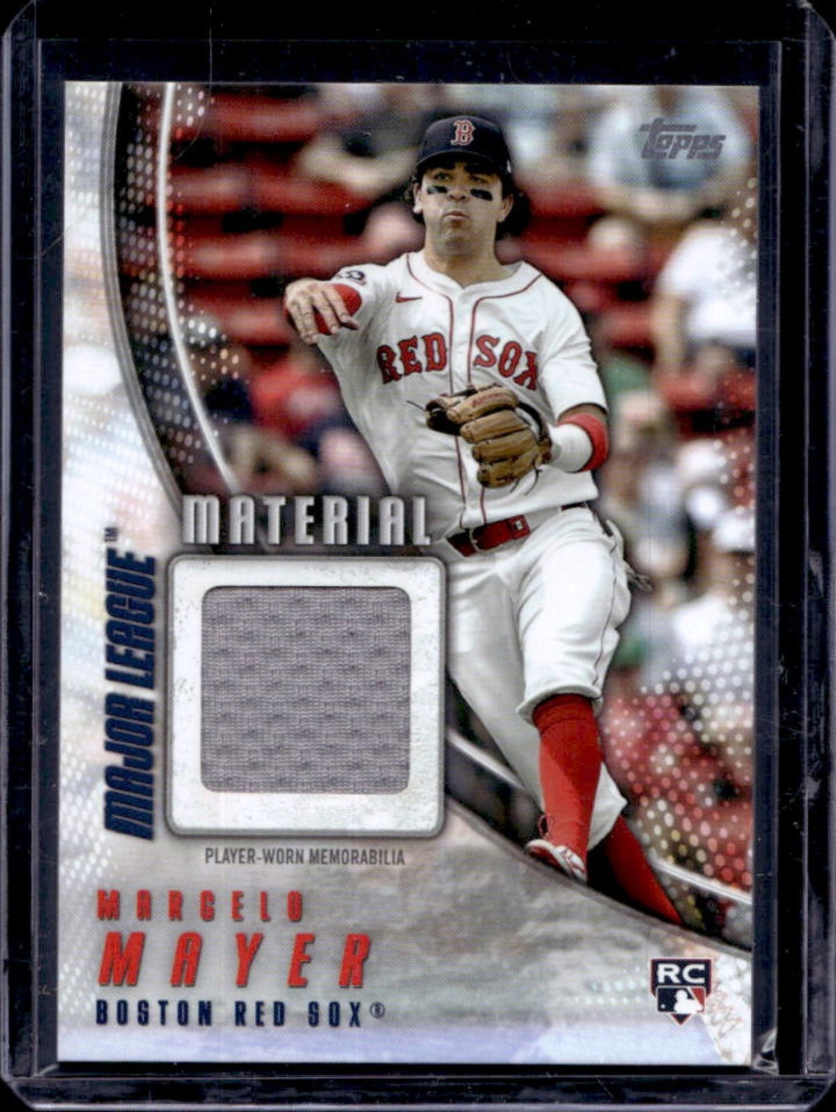 Marcelo Mayer 2025 Topps Update #MMU-MAR Major League Material