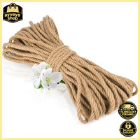 Juteschnur Kordel 6Mm X 50M ReißFest Naturfaser FüR Garten DIY Dekoration Katzen