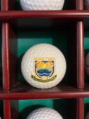 Island Green Golf Course Logo Golf Ball Myrtle Beach MI South Carolina CLOSED!