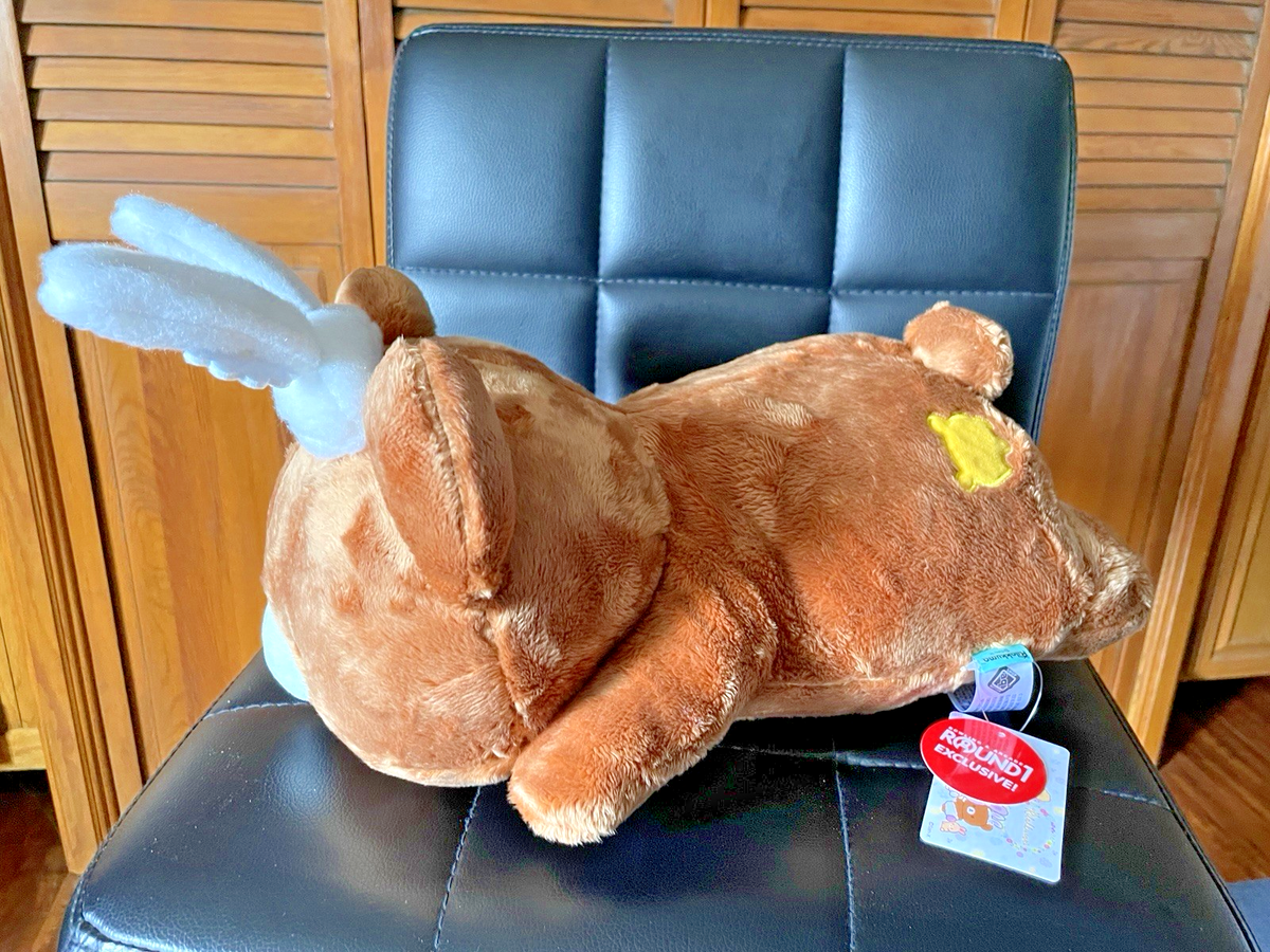 Rilakkuma San-x Co. 16in Chairoikoguma As Laying Bunny Plush