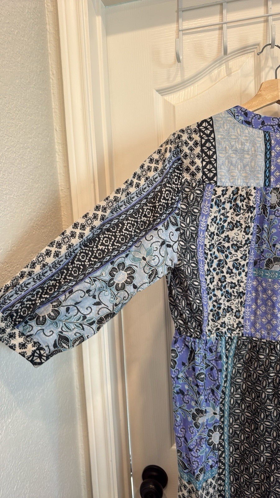 Johnny Was Workshop Marrakesh Patchwork Print Mid… - image 9