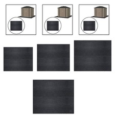 Outdoor Storage Shed Floor Mat Carport Mat Washable Dustproof Foldable Thickened