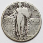 1929-S 25c Standing Liberty Silver Quarter - RAW - San Francisco Mint