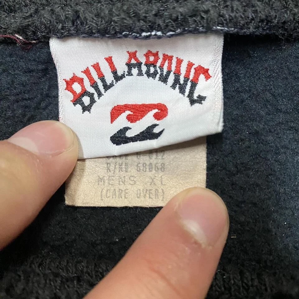 Sudadera Surf Vintage Boxy Billabong Rayas Años 80 Foto 4 de 4