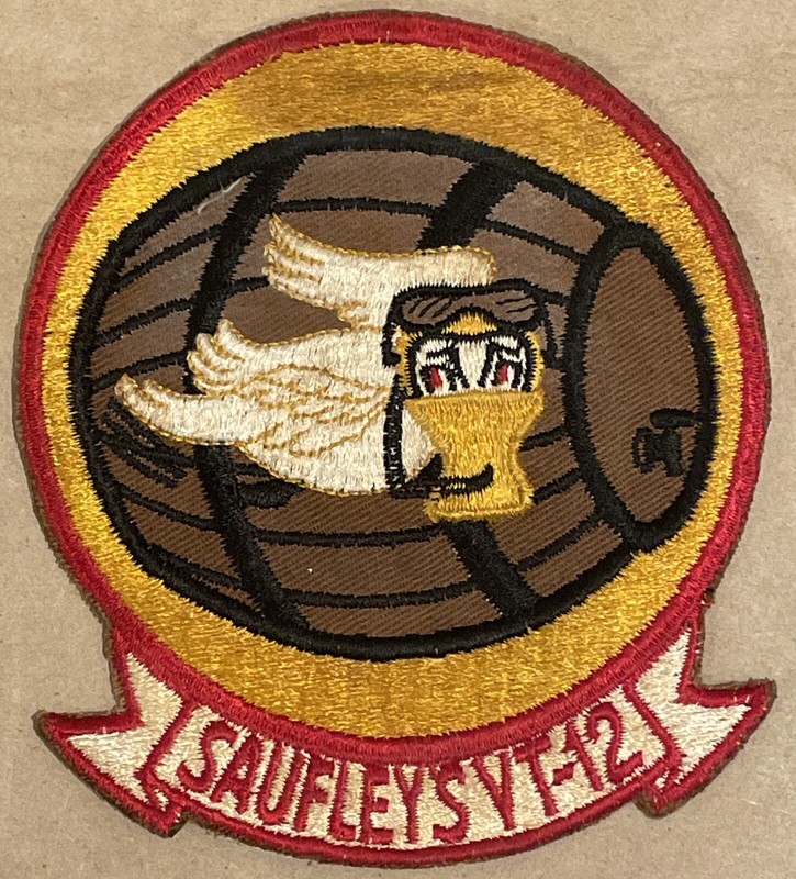 Korean war era patch, "Saufley's VT-12"