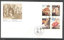 CANADA 1992, FOLKLORE, LEGENDS - 3d SERIES, Scott 1435a ON F.D.C.