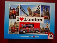 Puzzle I Love London 1000 komplett Schmidt Sammlung Paket