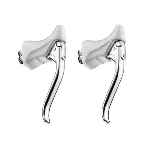 Pair Brake Levers Vintage Racing DC204 White DC204QB DIA-COMPE Bike Brakes