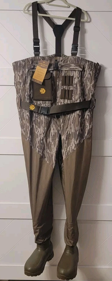 LaCrosse Mens Stout (Husky) Alpha Agility Select Insulated Waders, Camo, Sz 11 - Image 2 of 4