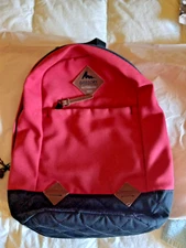 Nice Very Rare Old Gregory Est. California 1977 All Leather Tags Small Day Pack