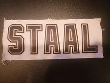 🏒 Pittsburgh Penguins Game Issued Game Used Nameplate 2009-10 JORDAN STAAL