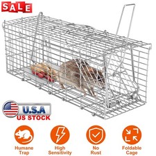 Live Humane Animal Trap Rodent Trap Cage Mouse Trap Squirrel Chipmunk Rat Mice