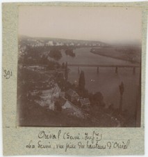 Orival (Seine-Maritime) . La Seine, View Taken Of Heights D'Orival. Circa 1900