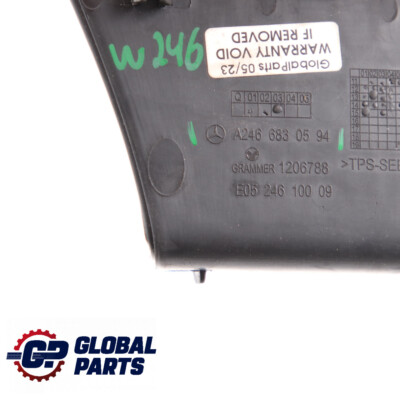 Mittelkonsoleneinsatz Mercedes W176 W246 Heckablage Trim Matte 