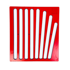 SCRIBE-MASTER, Drainer Groove Plate - Inner Plate Straight Slot & Straight Fan w