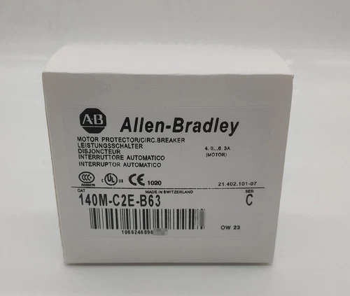 In Stock Newest In Box Original Allen-Bradley AB 140M-C2E-B63 Circuit Breaker - Bild 3 von 4